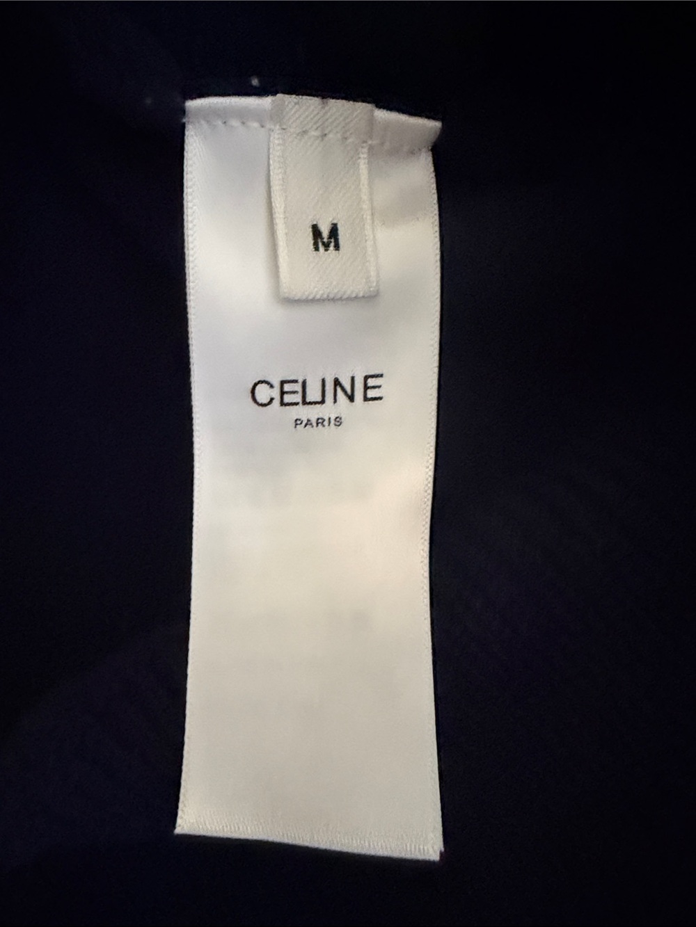 Celine Navy Fair Isle Yoke Cardigan with Gold Buttons - Picture 8 of 11